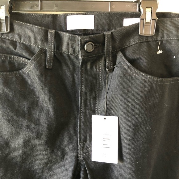 Frame Black Le Italien High Waist Straight Leg Jeans 28 - Picture 9 of 13